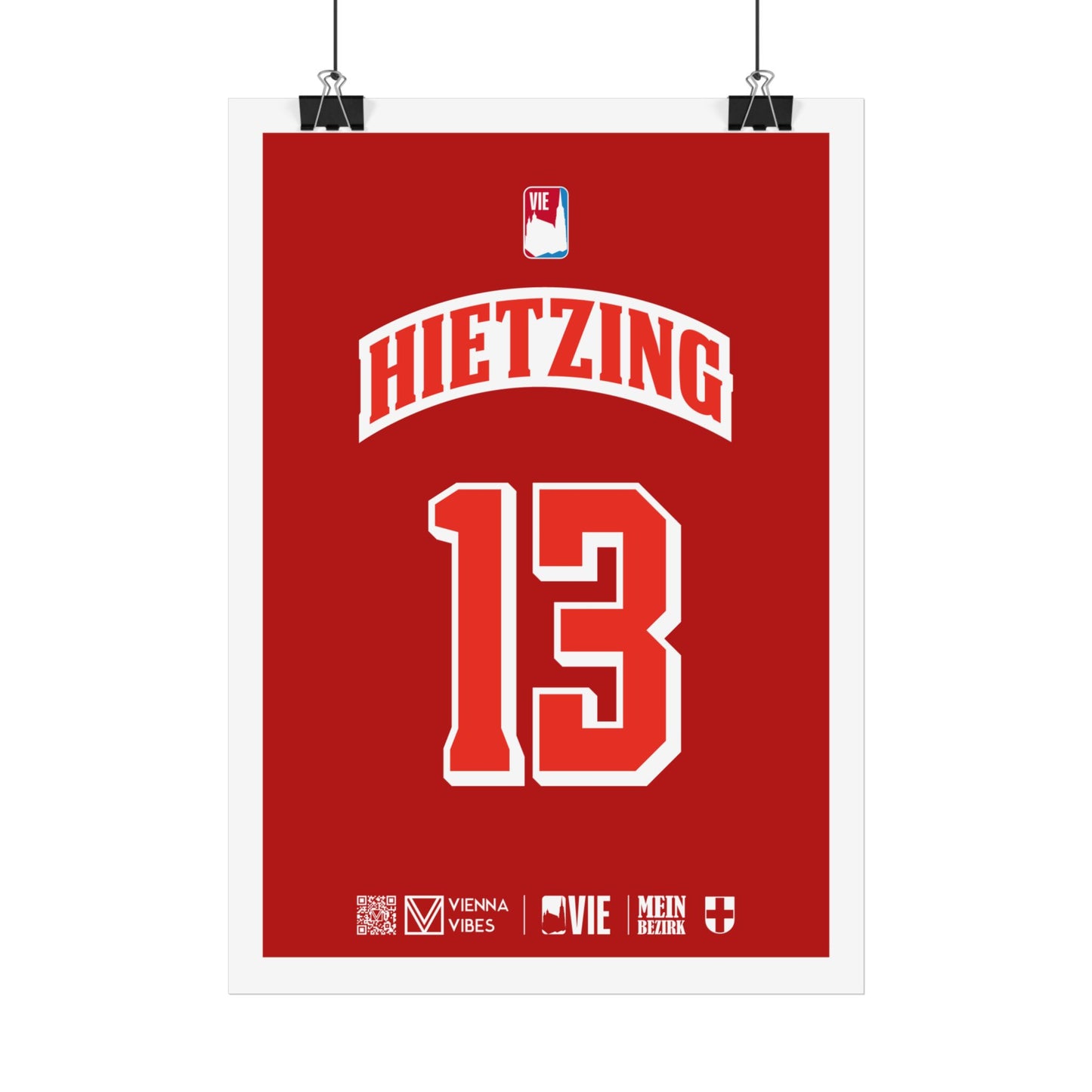 13 - Team Hietzing - Trikot Art Print