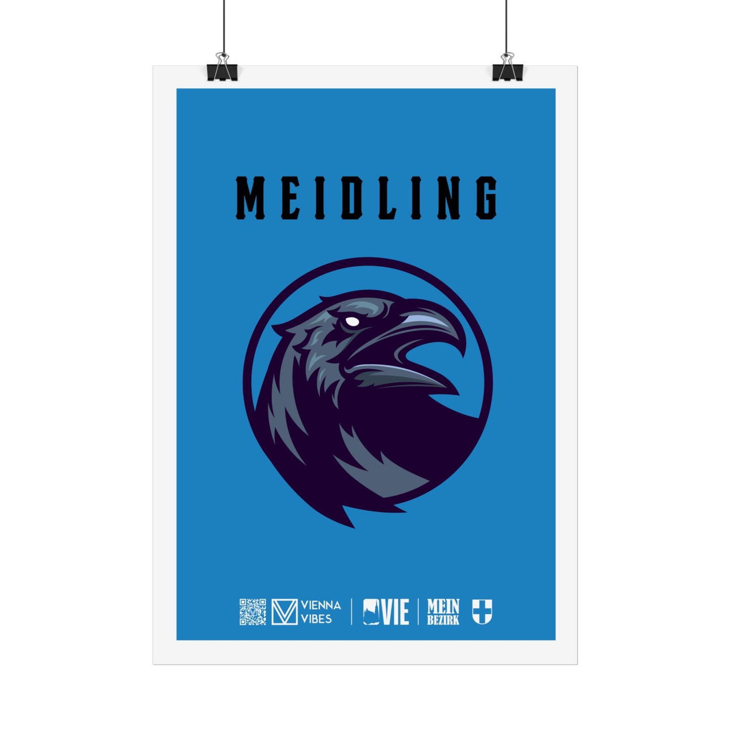 12 - Team Meidling Maskottchen/Logo Art Print