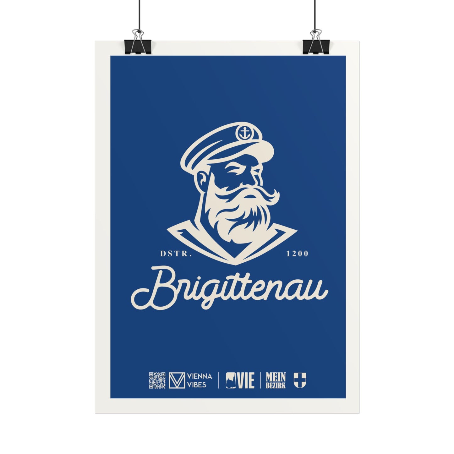 20 - Team Brigittenau Maskottchen/Logo Art Print