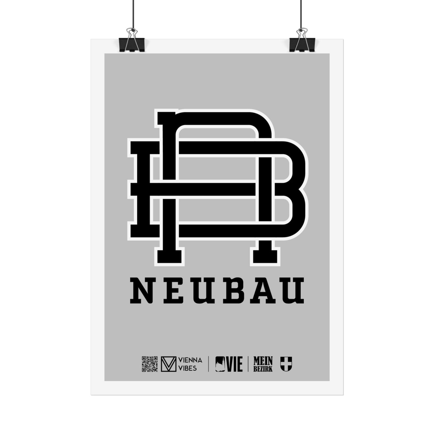 07 - Team Neubau Monogramm Art Print