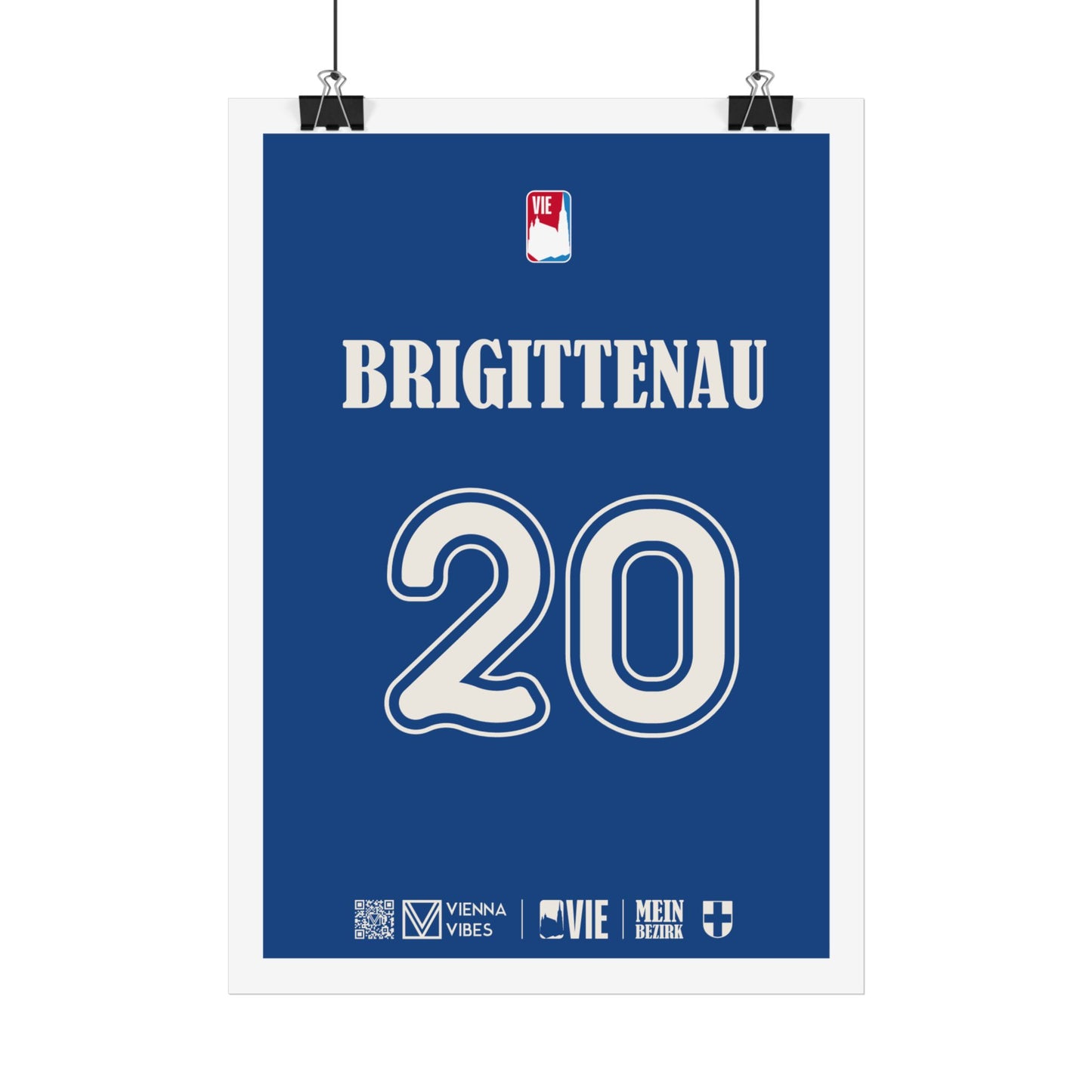 20 - Team Brigittenau - Trikot Art Print