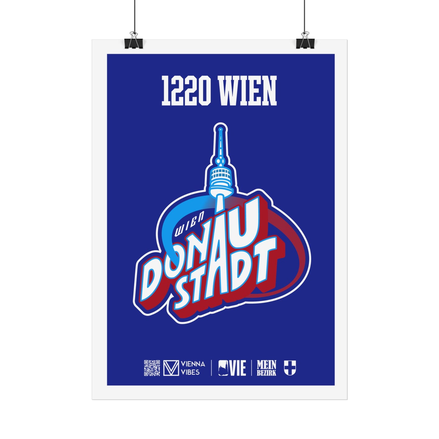 22 - Team Donaustadt Maskottchen/Logo Art Print