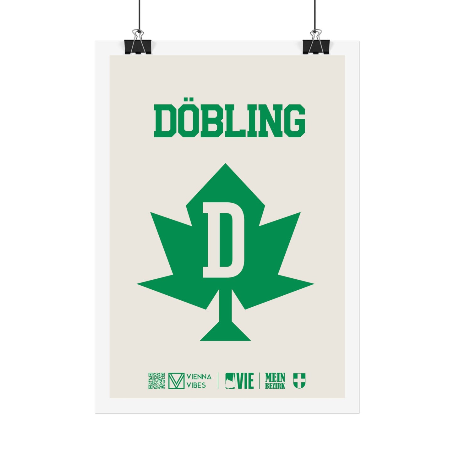 19 - Team Döbling Monogramm Art Print