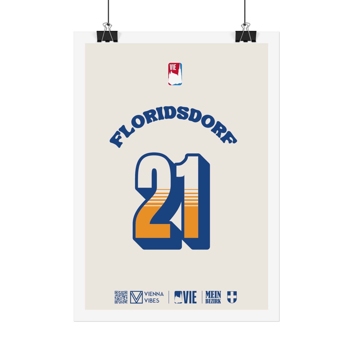 21 - Team Floridsdorf - Trikot Art Print