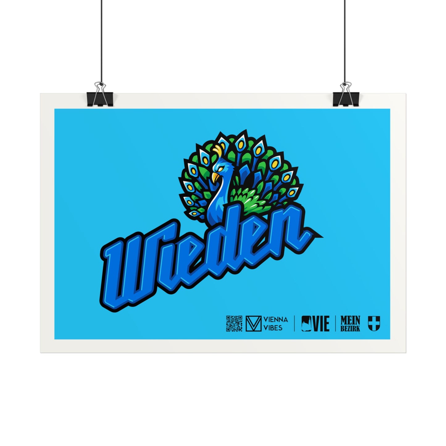 04 - Team Wieden Schriftzug Art Print