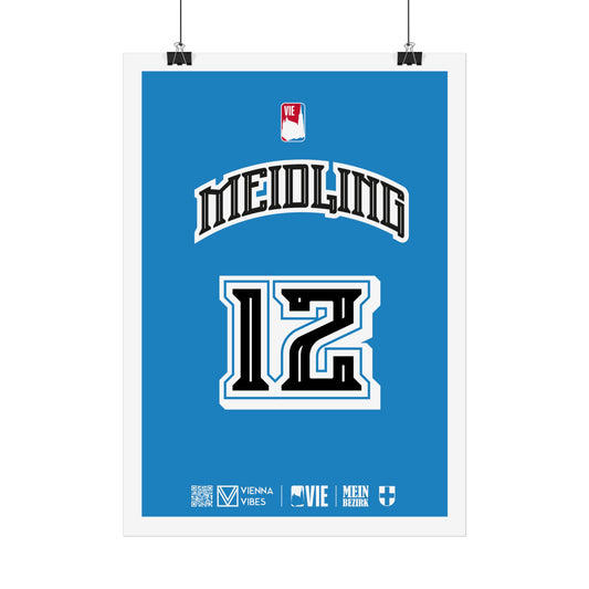 12 - Team Meidling - Trikot Art Print