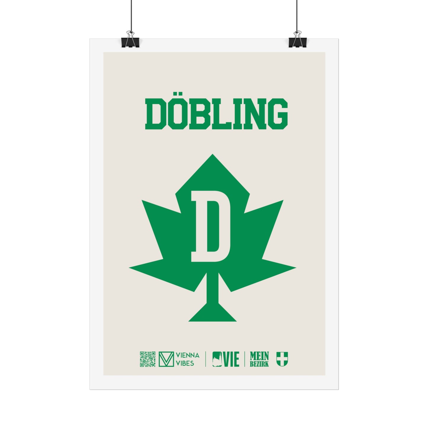 19 - Team Döbling Monogramm Art Print