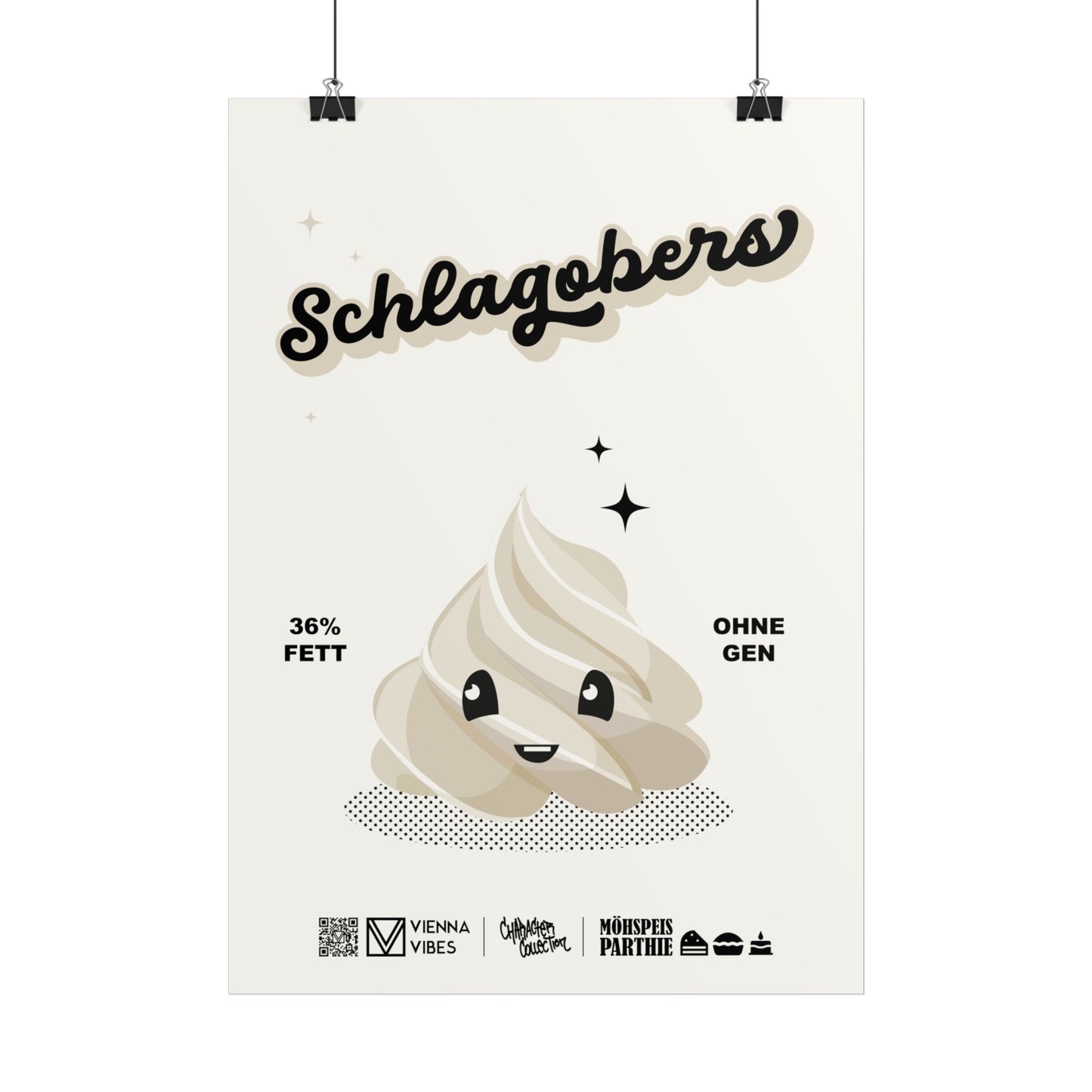 Schlagobers - Art Print