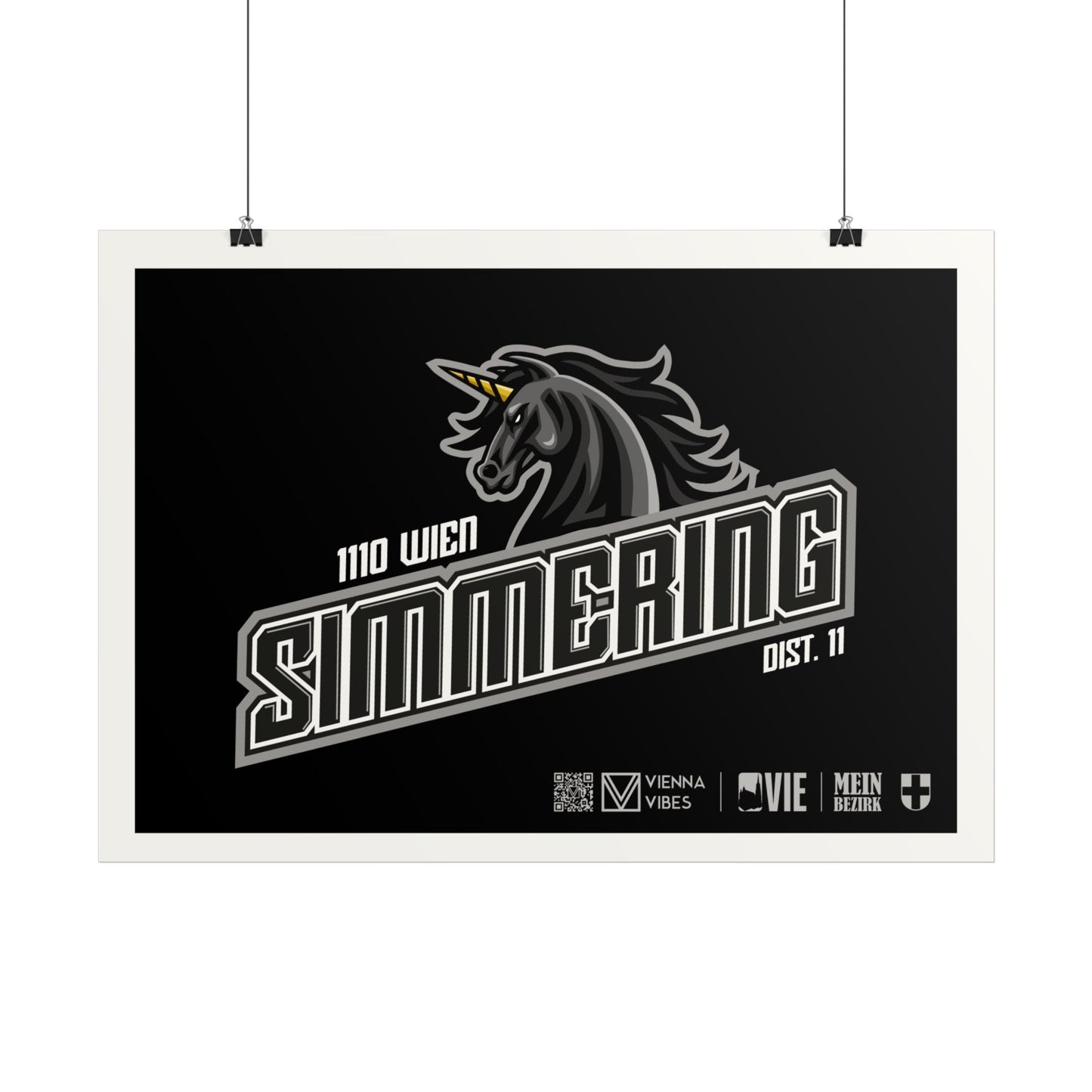 11 - Team Simmering Schriftzug Art Print