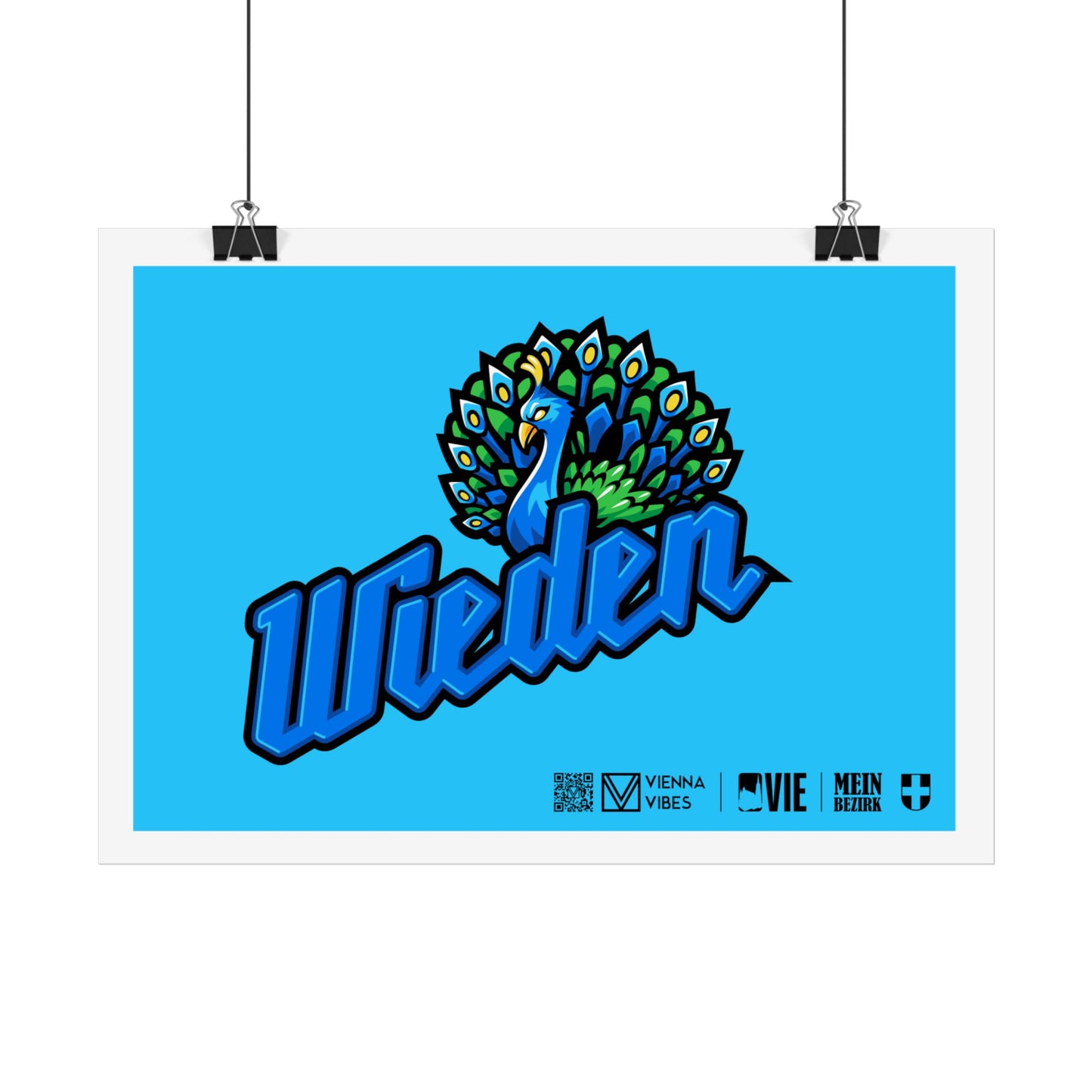 04 - Team Wieden Schriftzug Art Print