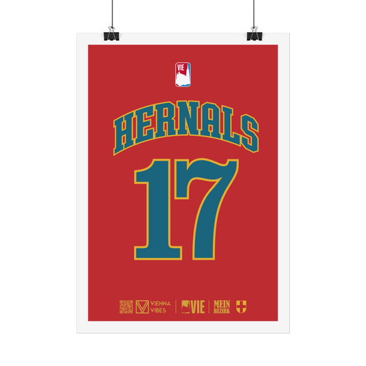 17 - Team Hernals - Trikot Art Print