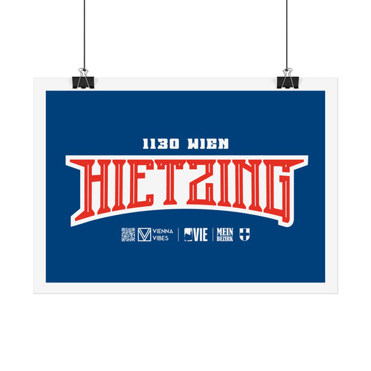 13 - Team Hietzing Schriftzug Art Print