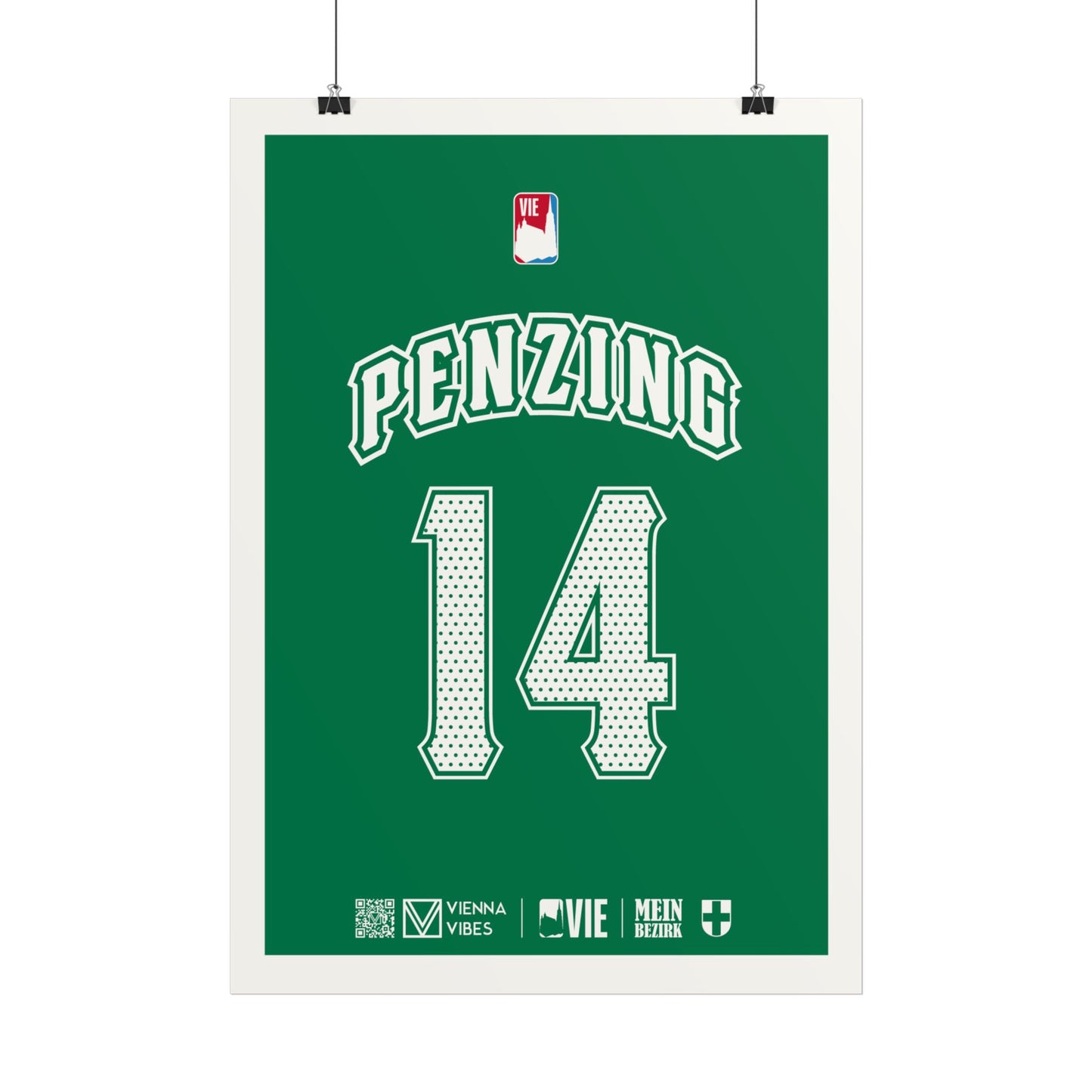 14 - Team Penzing - Trikot Art Print