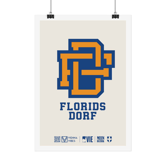 21 - Team Floridsdorf Monogramm Art Print