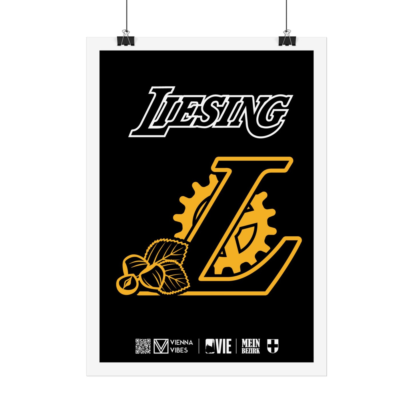 23 - Team Liesing Maskottchen/Logo Art Print