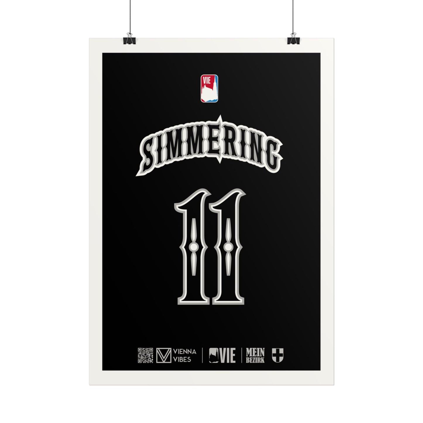 11 - Team Simmering - Trikot Art Print