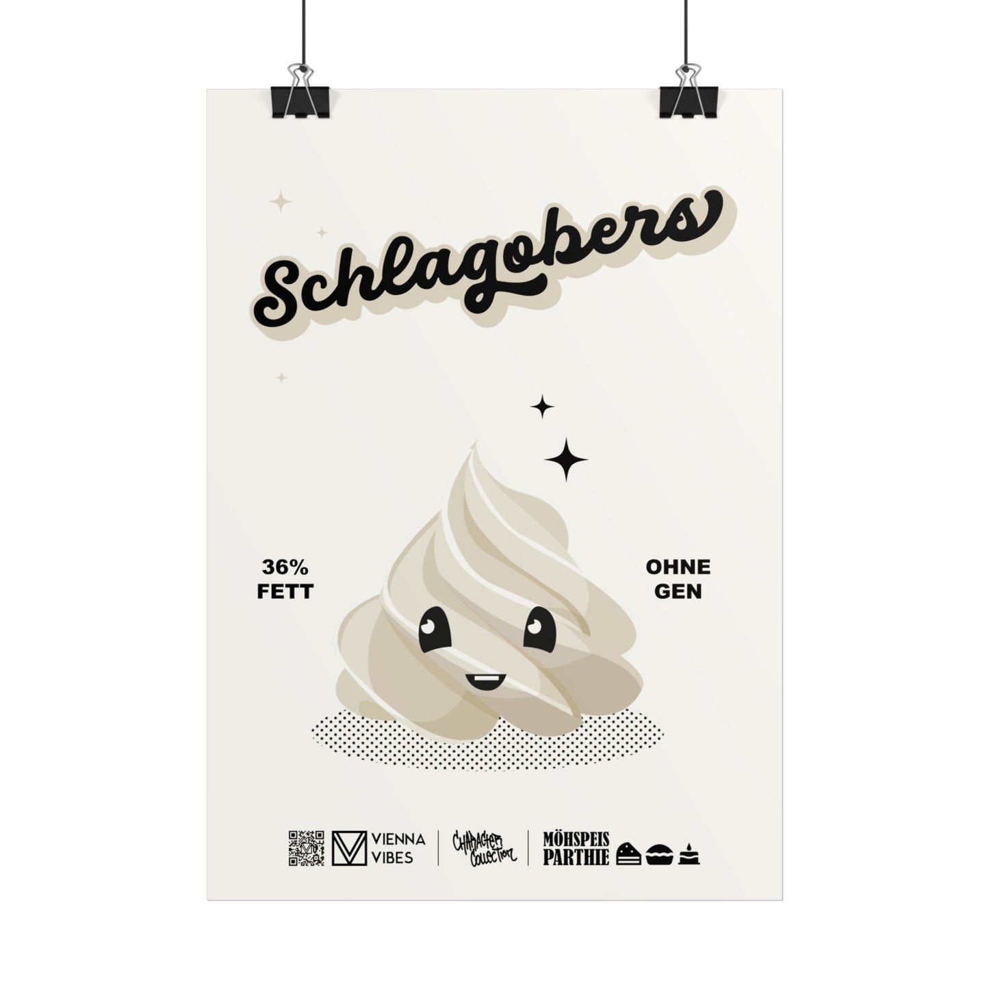 Schlagobers - Art Print