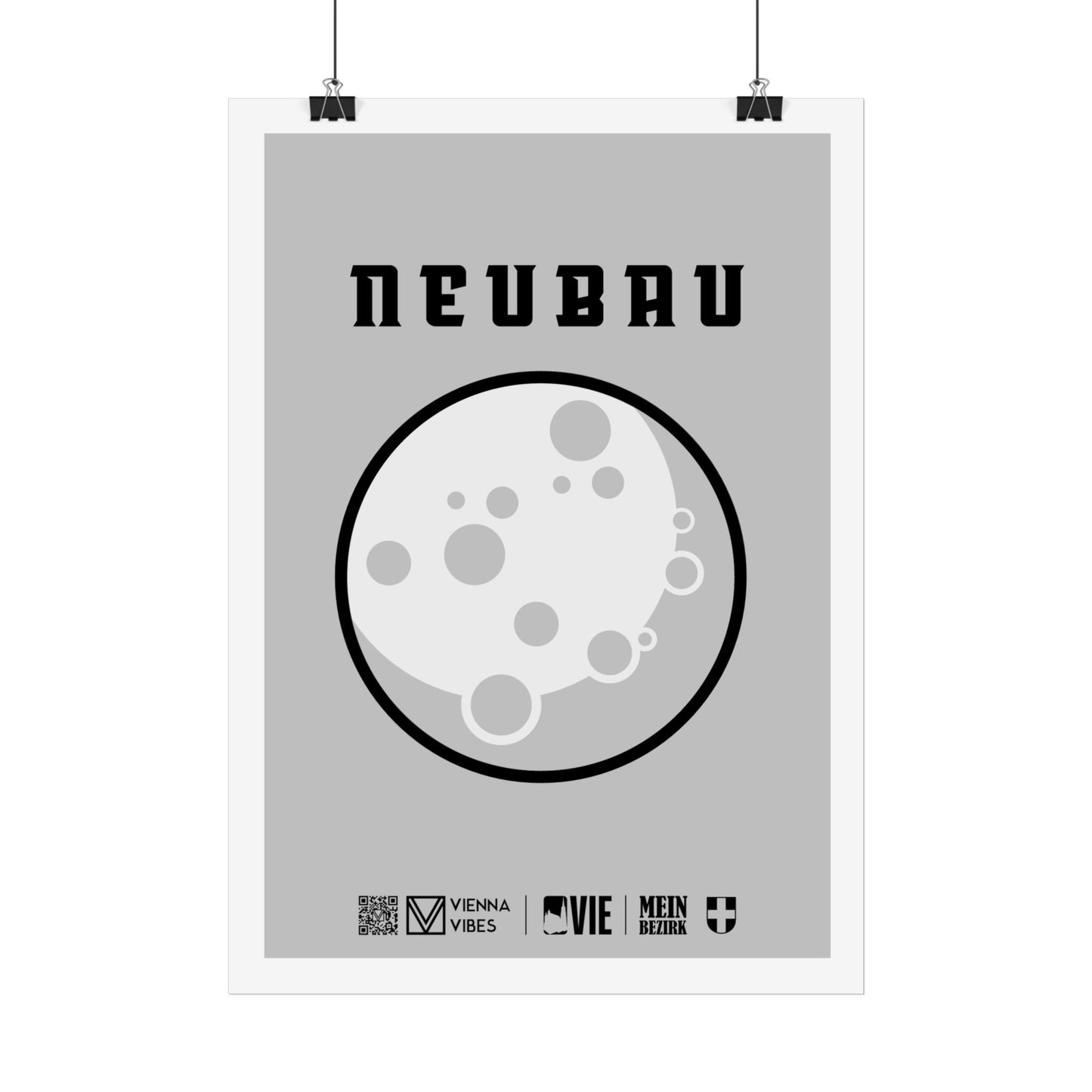 07 - Team Neubau Maskottchen/Logo Art Print