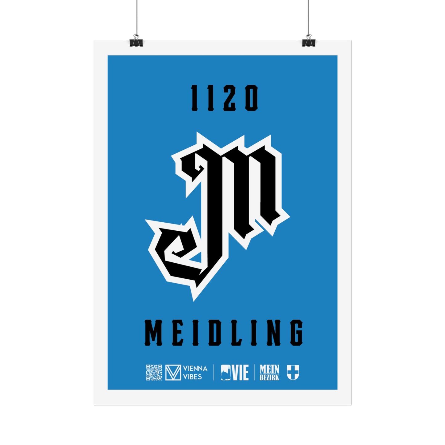 12 - Team Meidling Monogramm Art Print