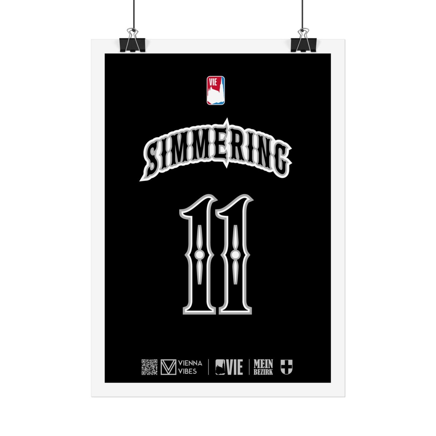 11 - Team Simmering - Trikot Art Print