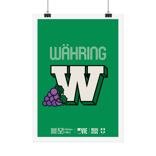 18 - Team Währing Monogramm Art Print