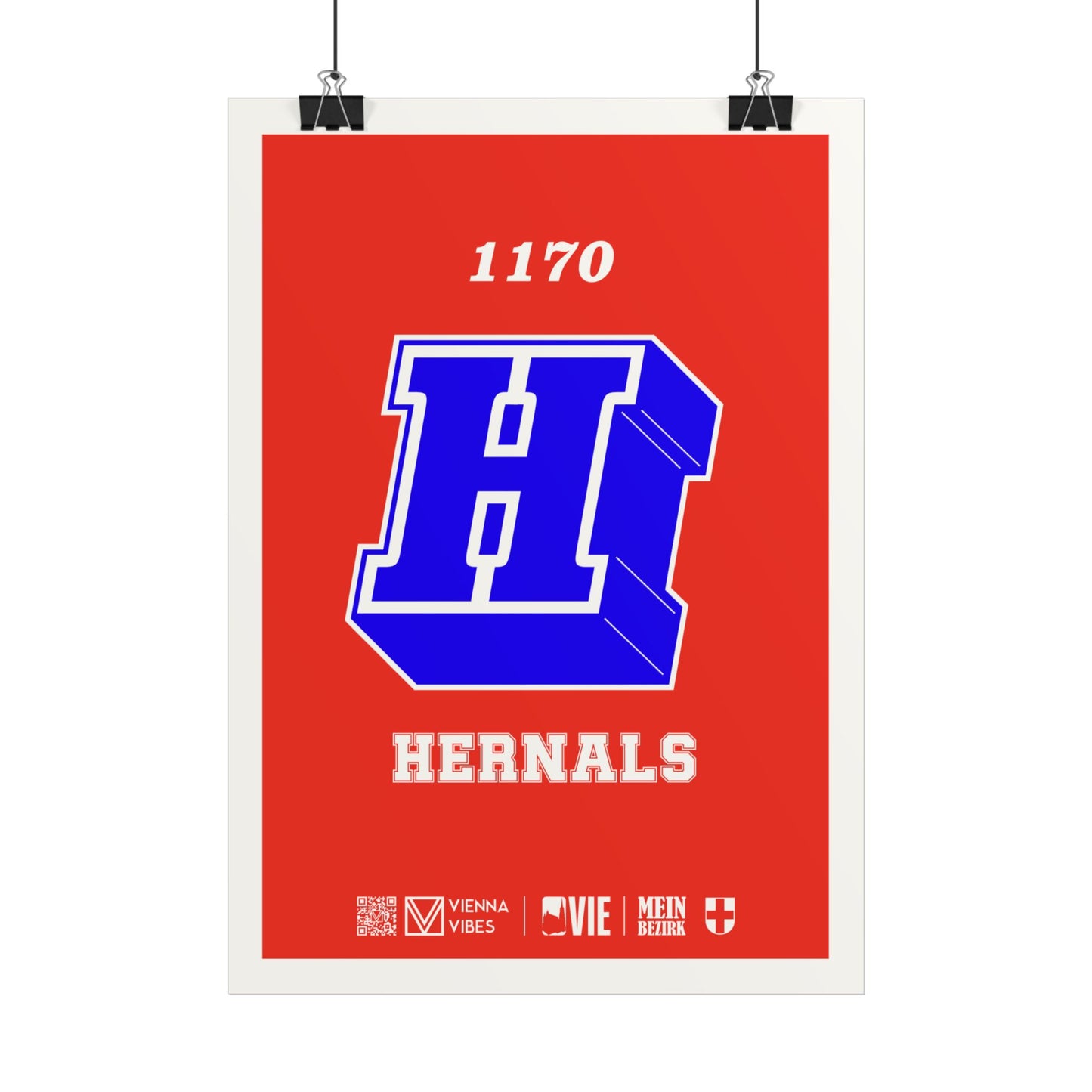 17 - Team Hernals Monogramm Art Print