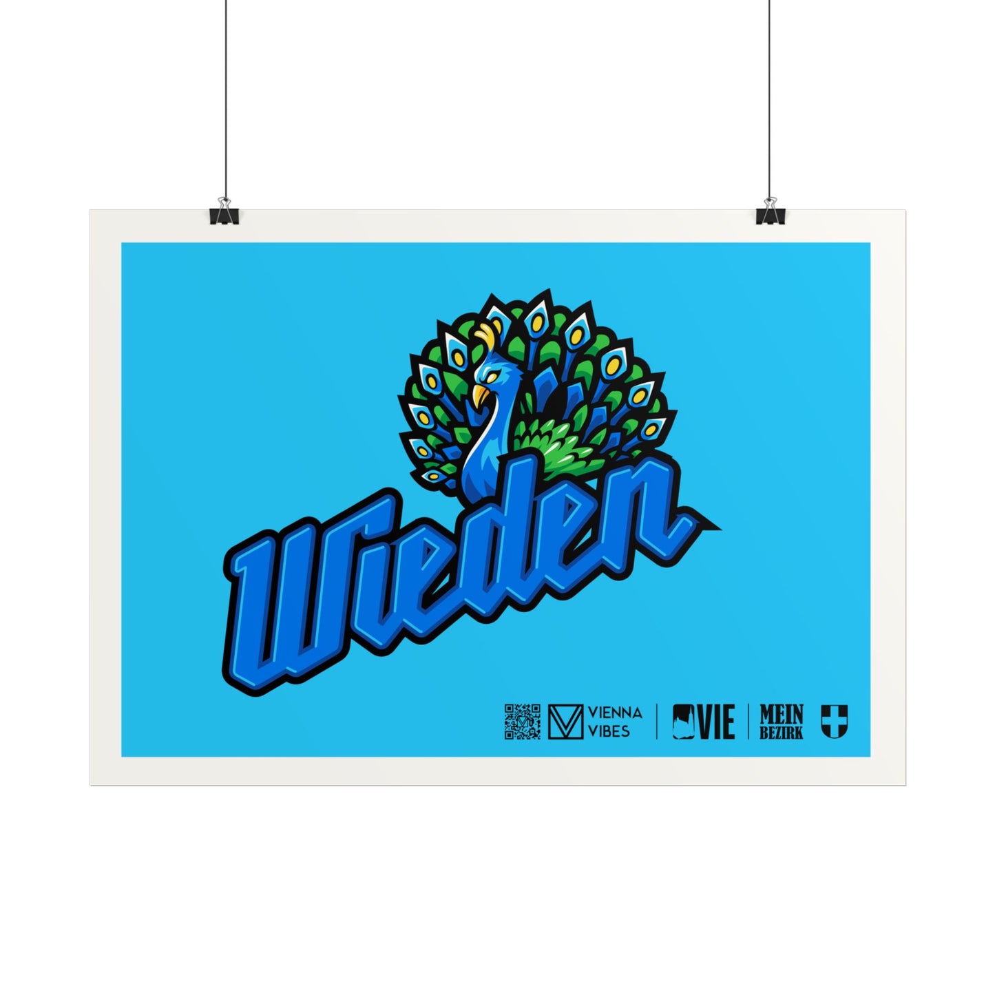 04 - Team Wieden Schriftzug Art Print