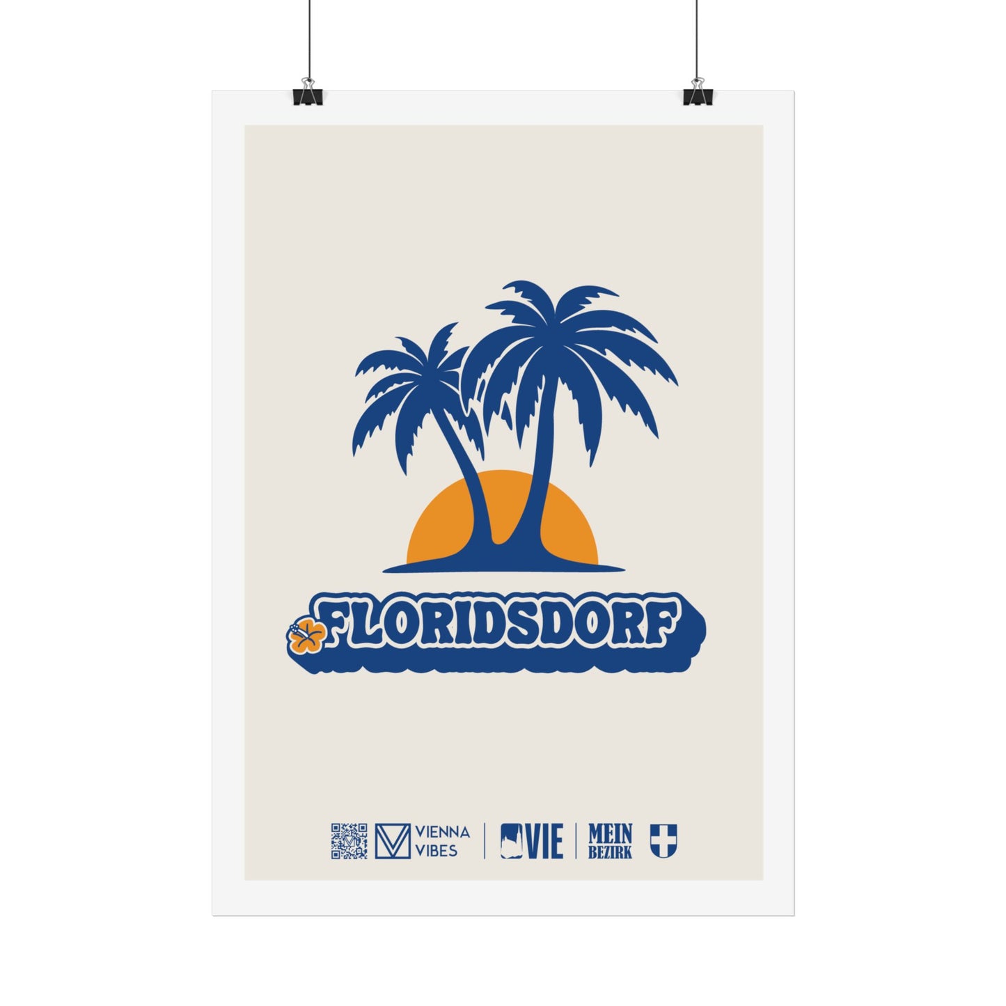 21 - Team Floridsdorf Maskottchen/Logo Art Print