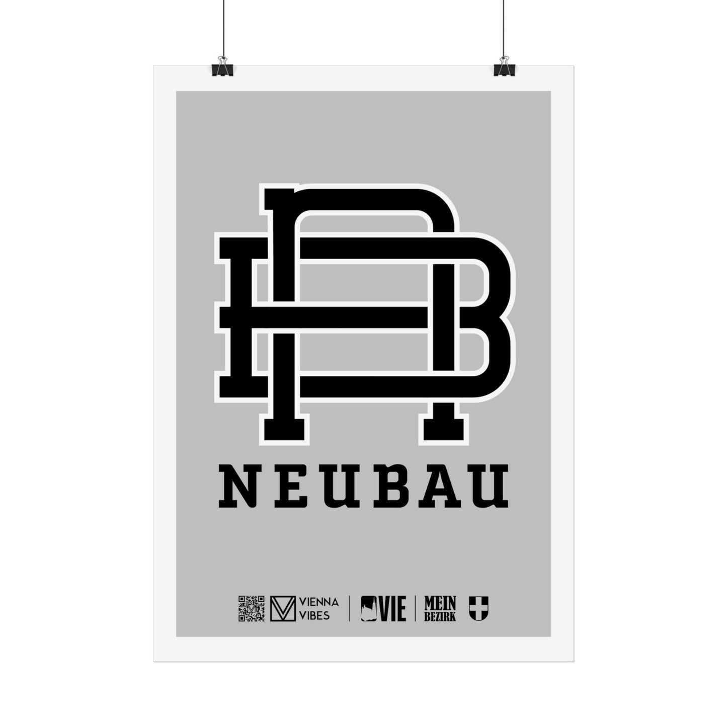 07 - Team Neubau Monogramm Art Print