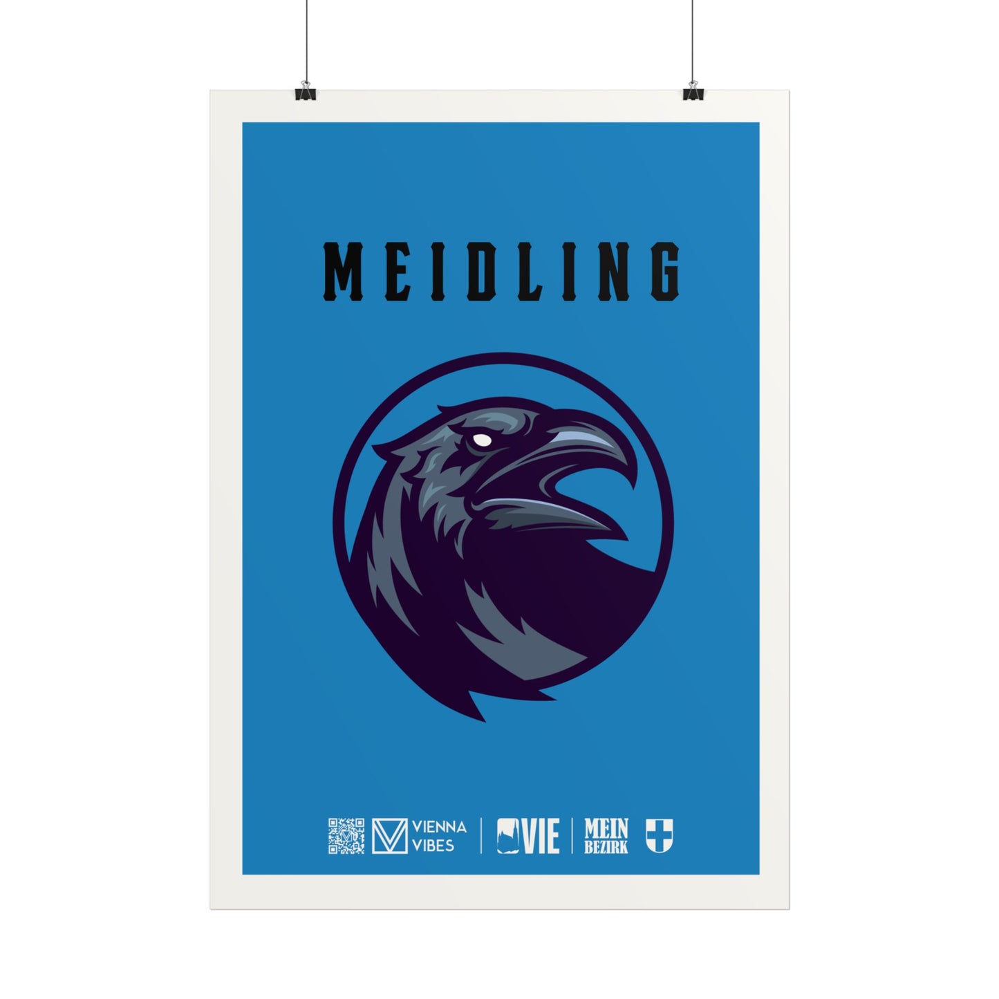 12 - Team Meidling Maskottchen/Logo Art Print