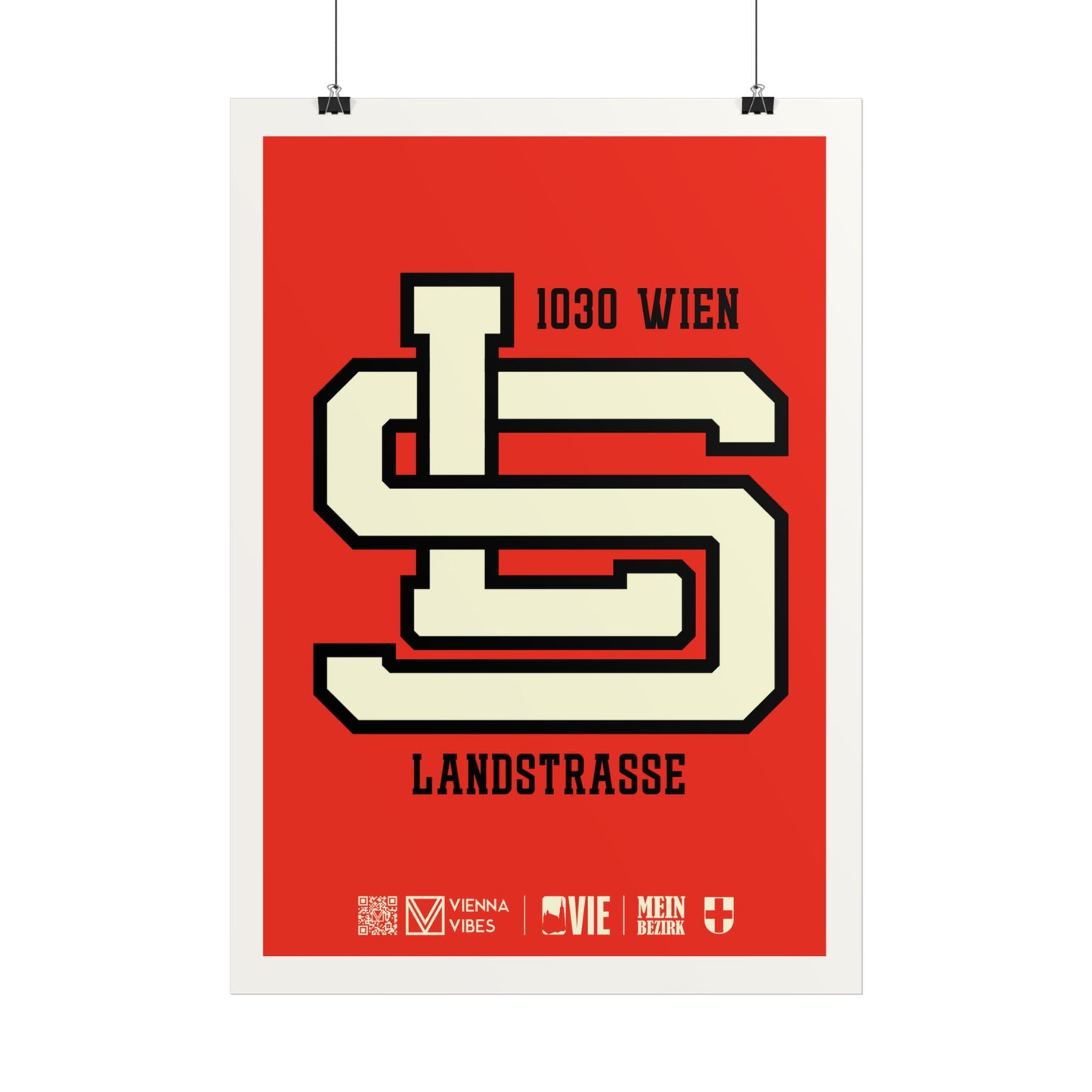 03 - Team Landstraße Monogramm Art Print