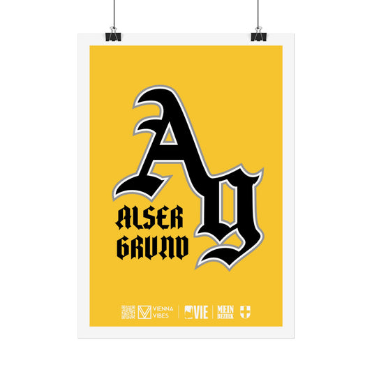 09 - Team Alsergrund Monogramm Art Print