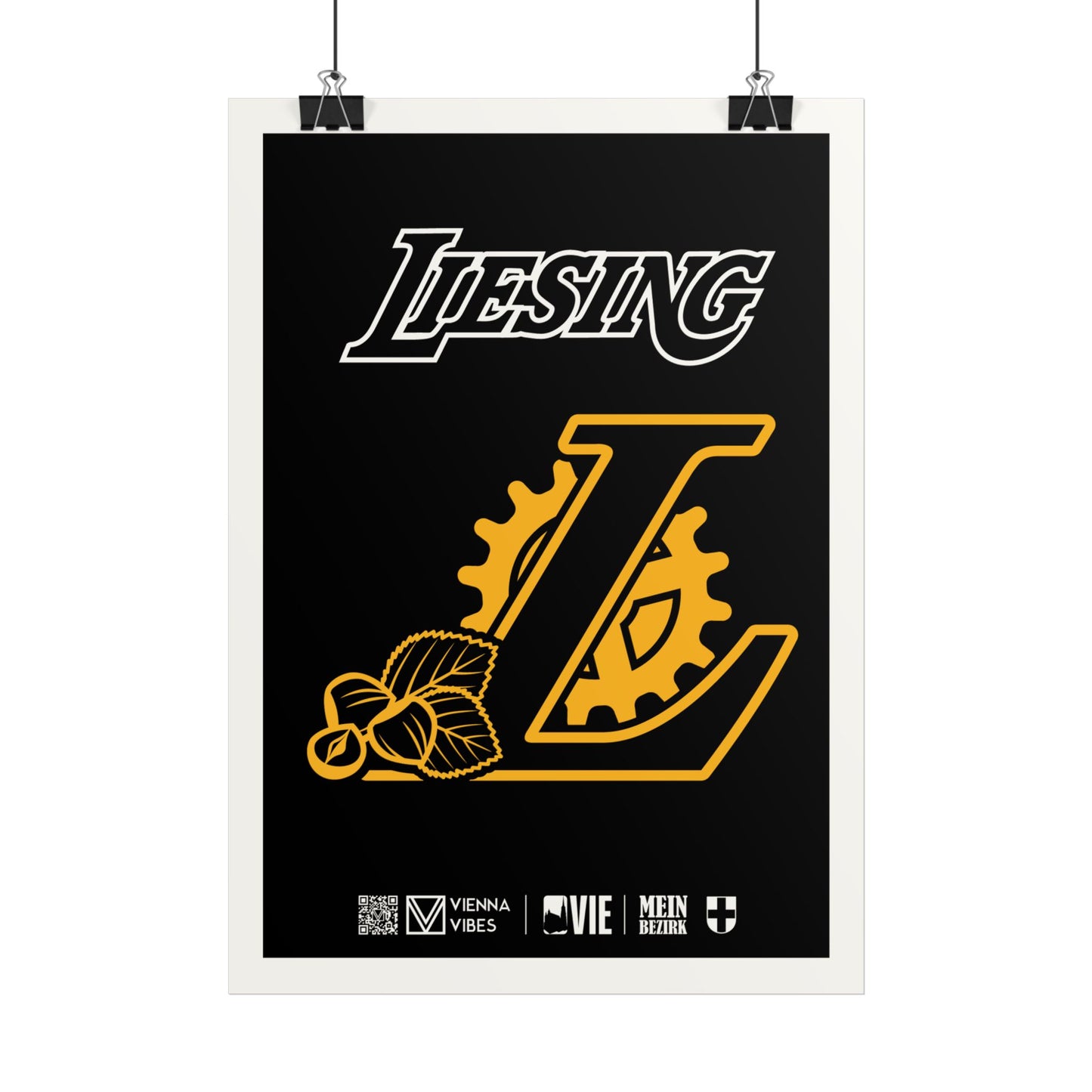 23 - Team Liesing Maskottchen/Logo Art Print