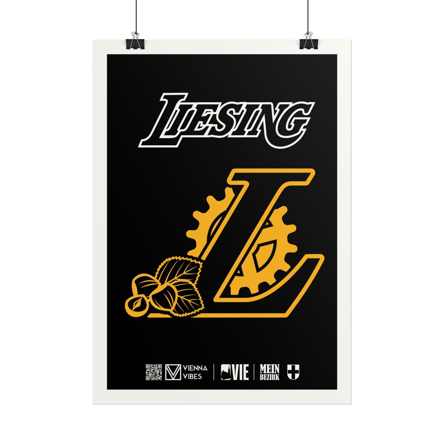 23 - Team Liesing Maskottchen/Logo Art Print