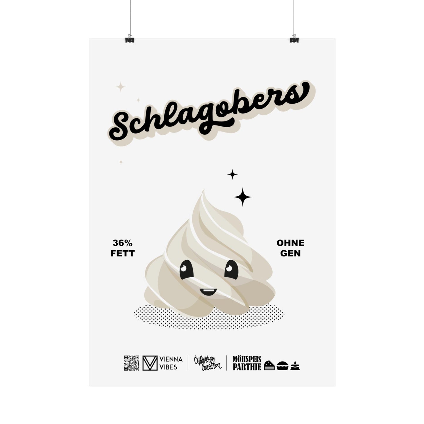 Schlagobers - Art Print