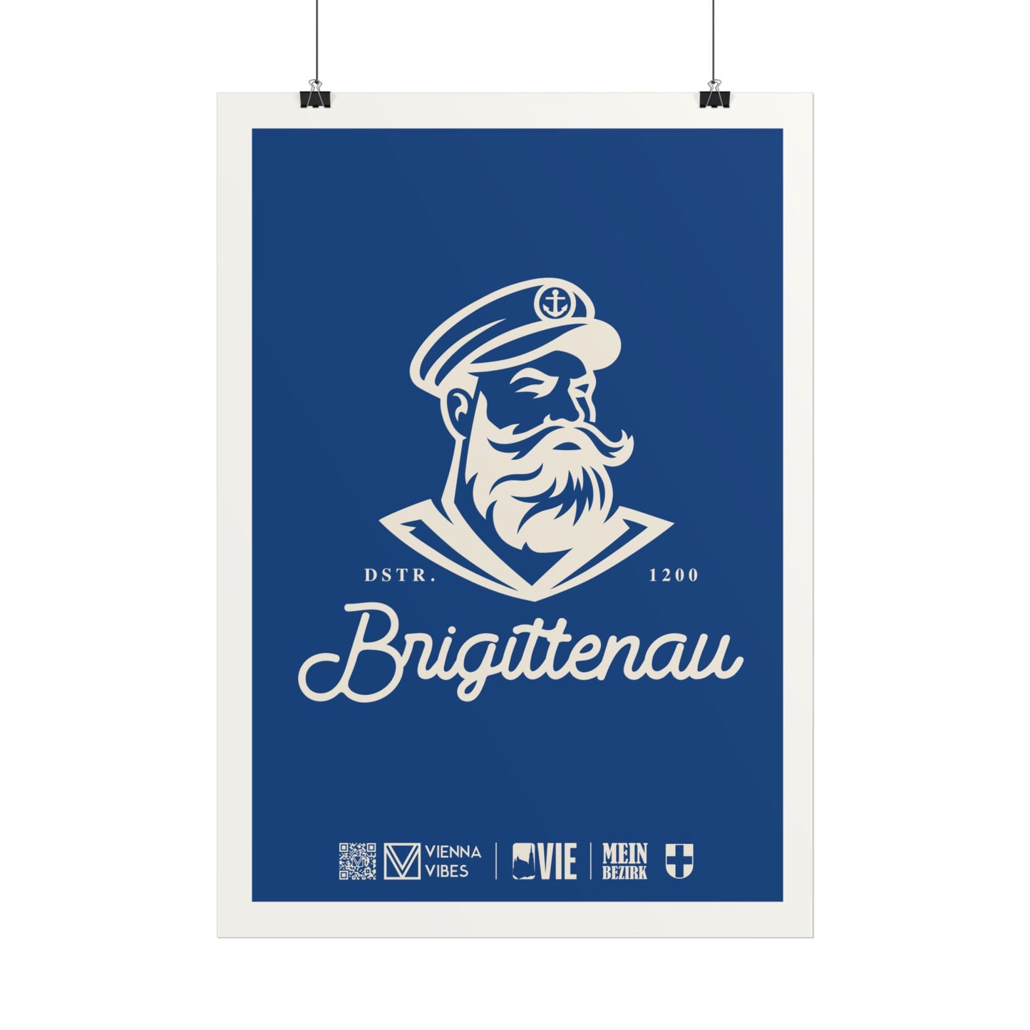 20 - Team Brigittenau Maskottchen/Logo Art Print