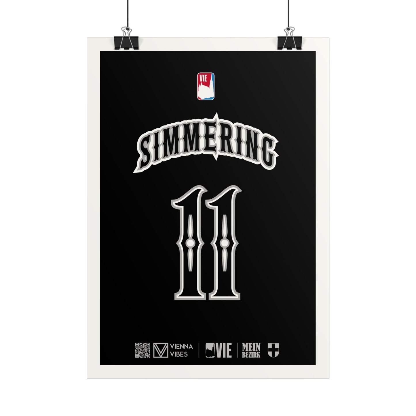 11 - Team Simmering - Trikot Art Print