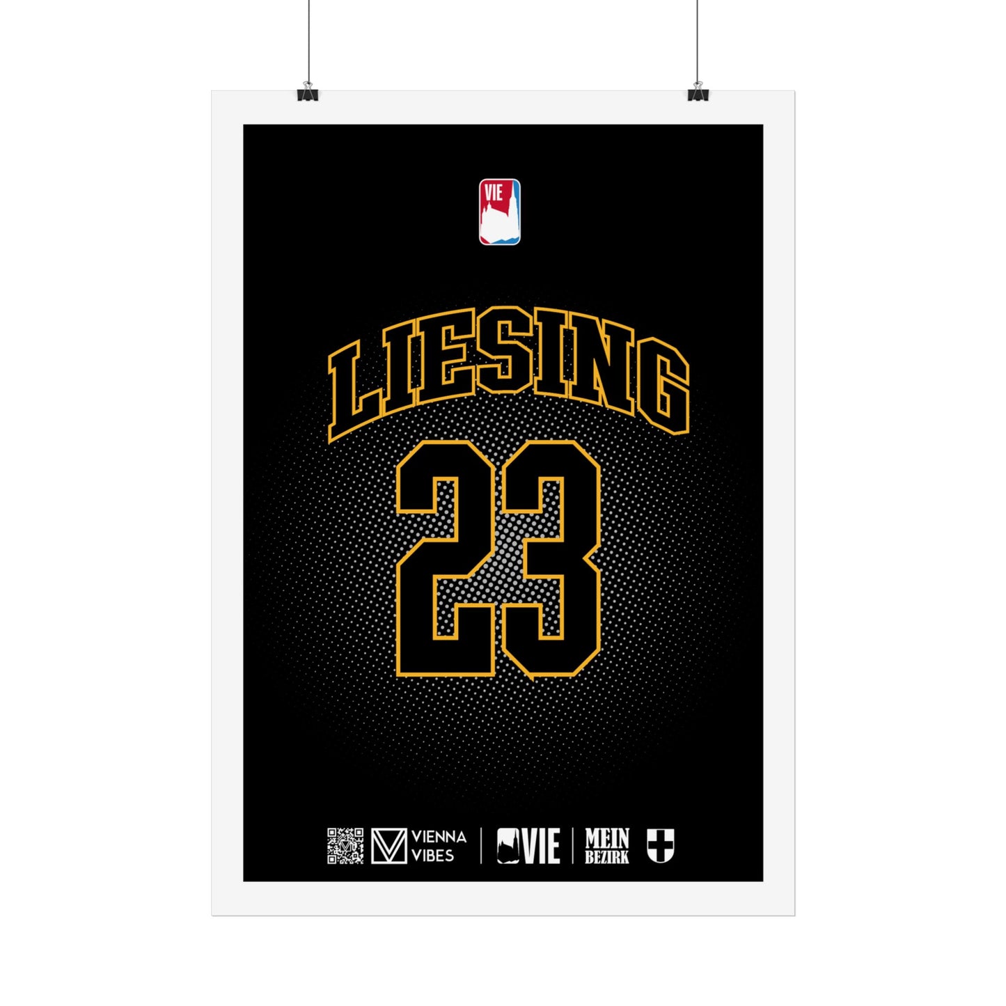 23 - Team Liesing - Trikot Art Print