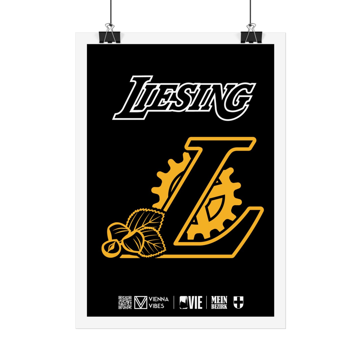 23 - Team Liesing Maskottchen/Logo Art Print