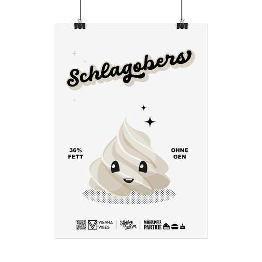 Schlagobers - Art Print