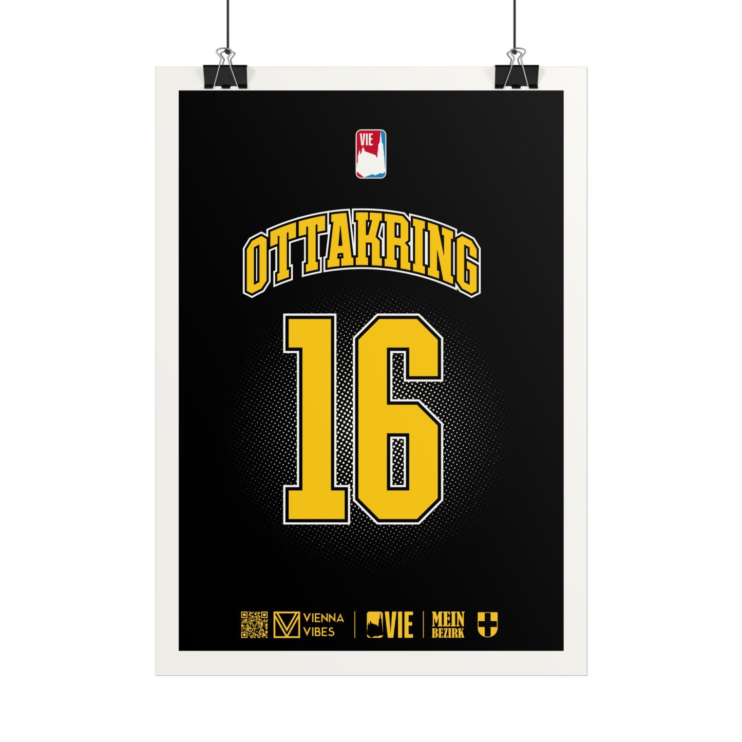 16 - Team Ottakring - Trikot Art Print