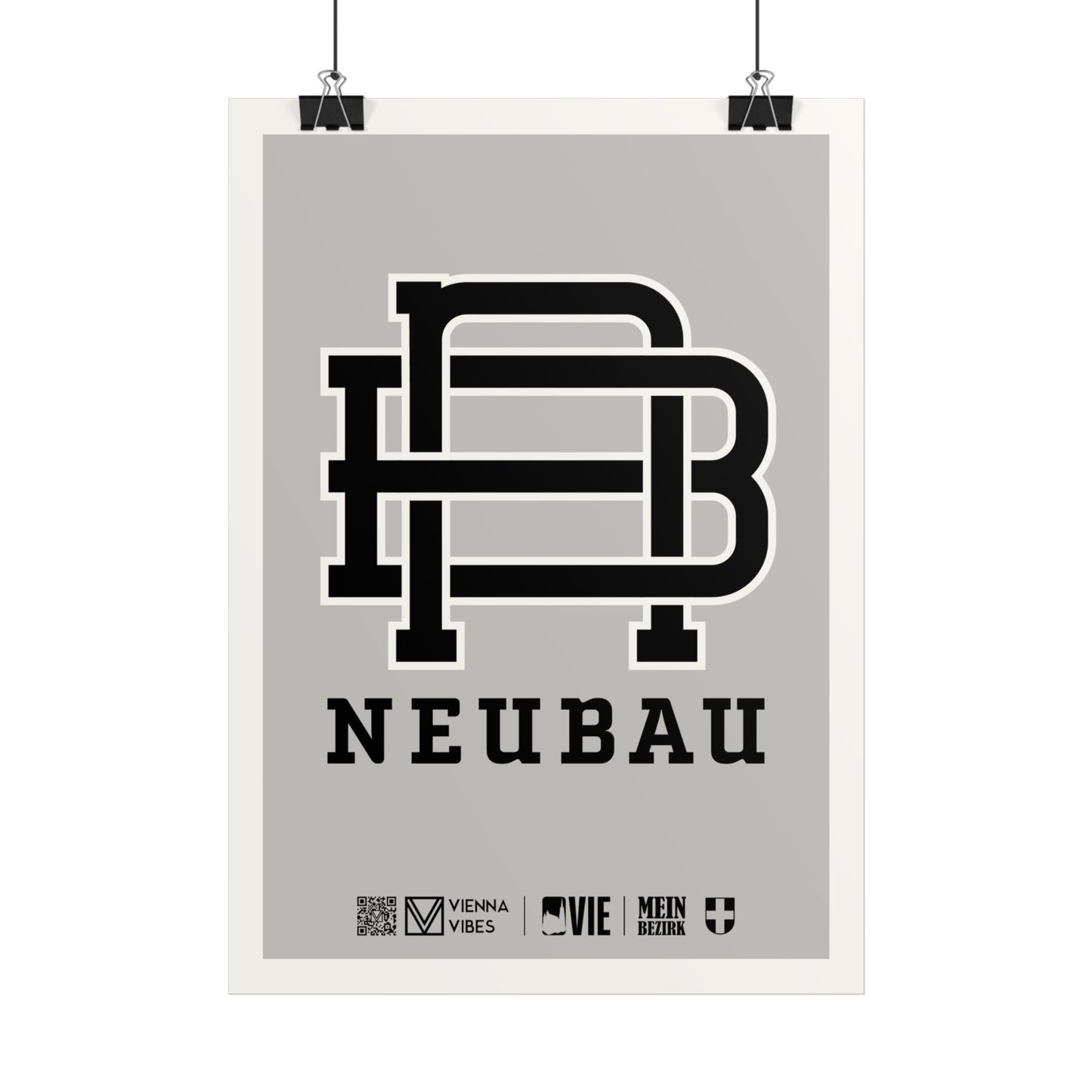 07 - Team Neubau Monogramm Art Print