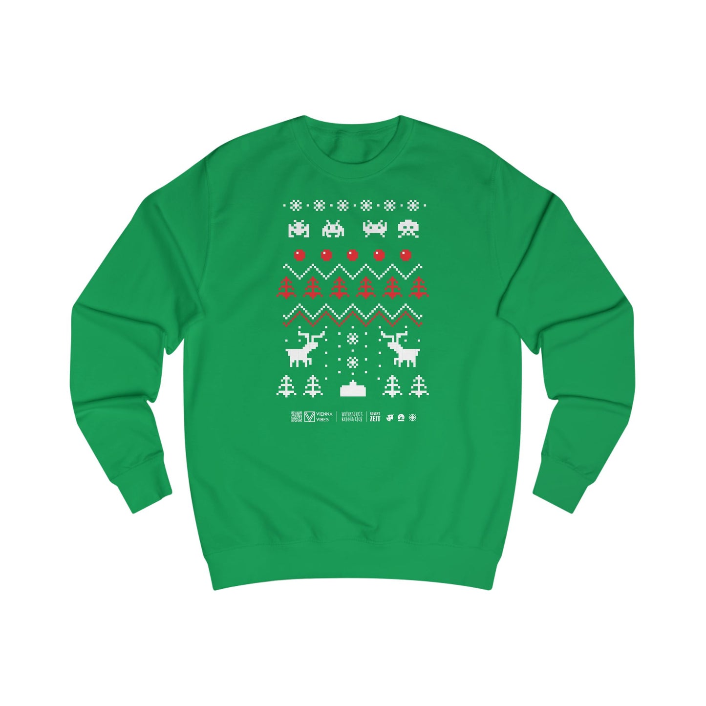 Pixel-Xmas Pullover: Retro-Weihnacht im Gaming-Style