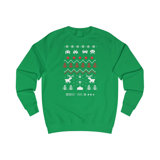 Pixel-Xmas Pullover: Retro-Weihnacht im Gaming-Style