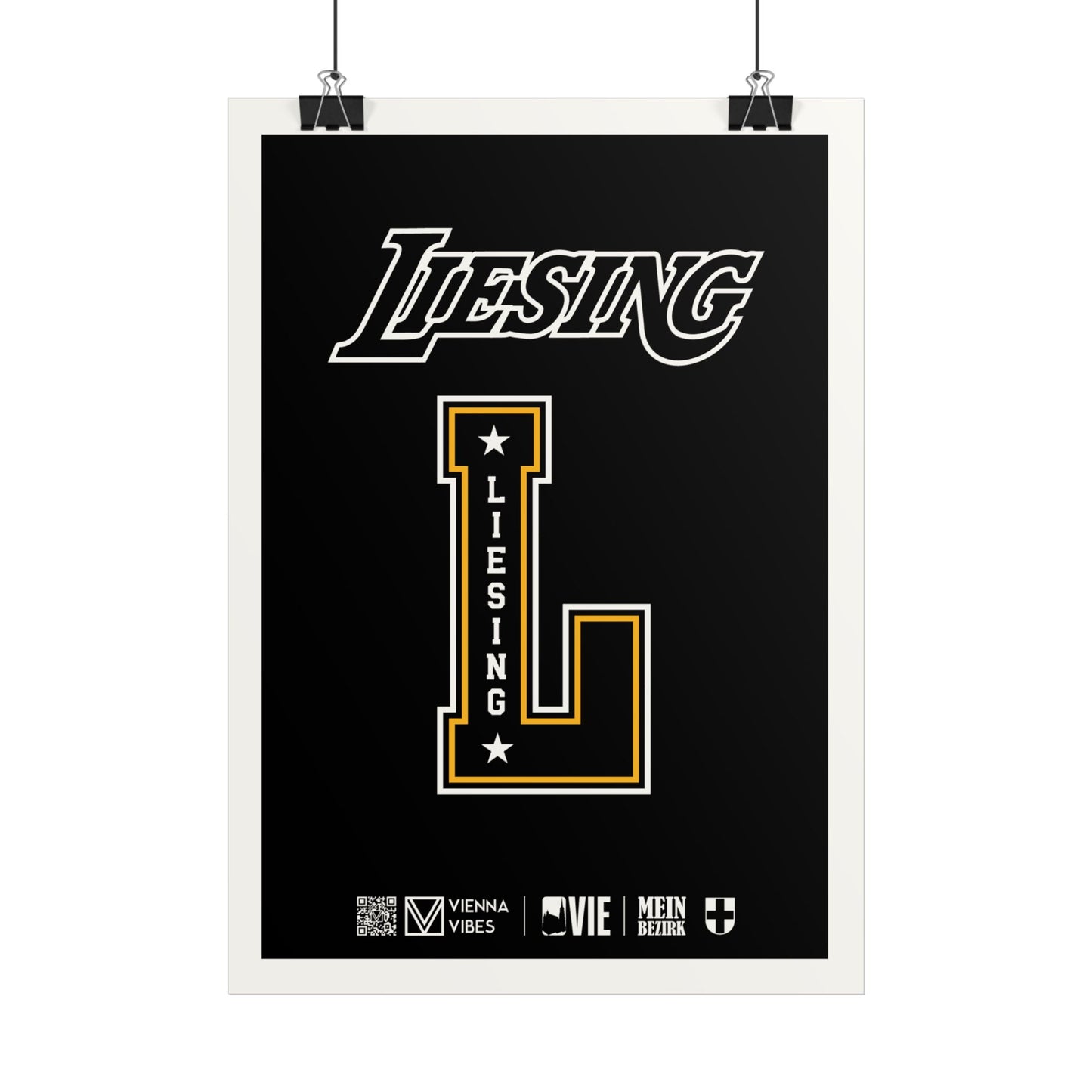 23 - Team Liesing Monogramm Art Print