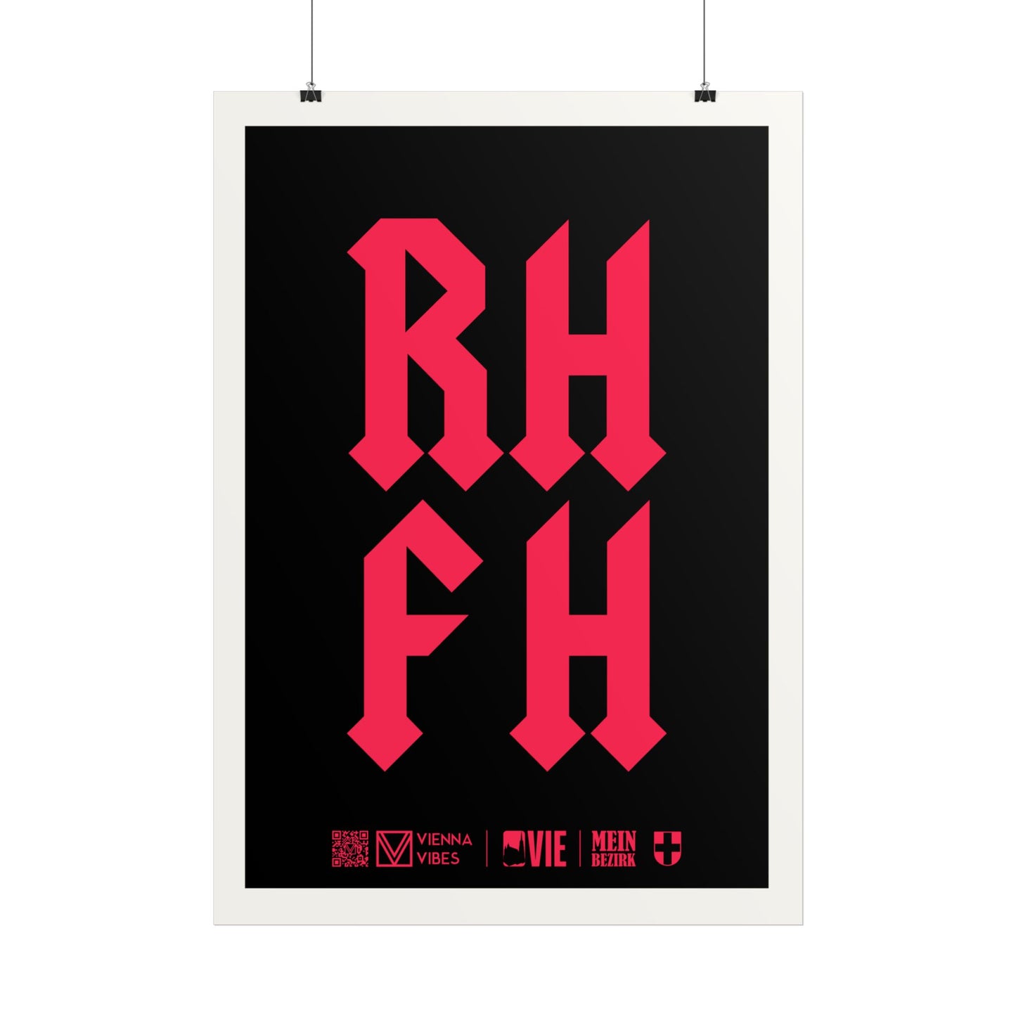 15 - Team Rudolfsheim Monogramm Art Print