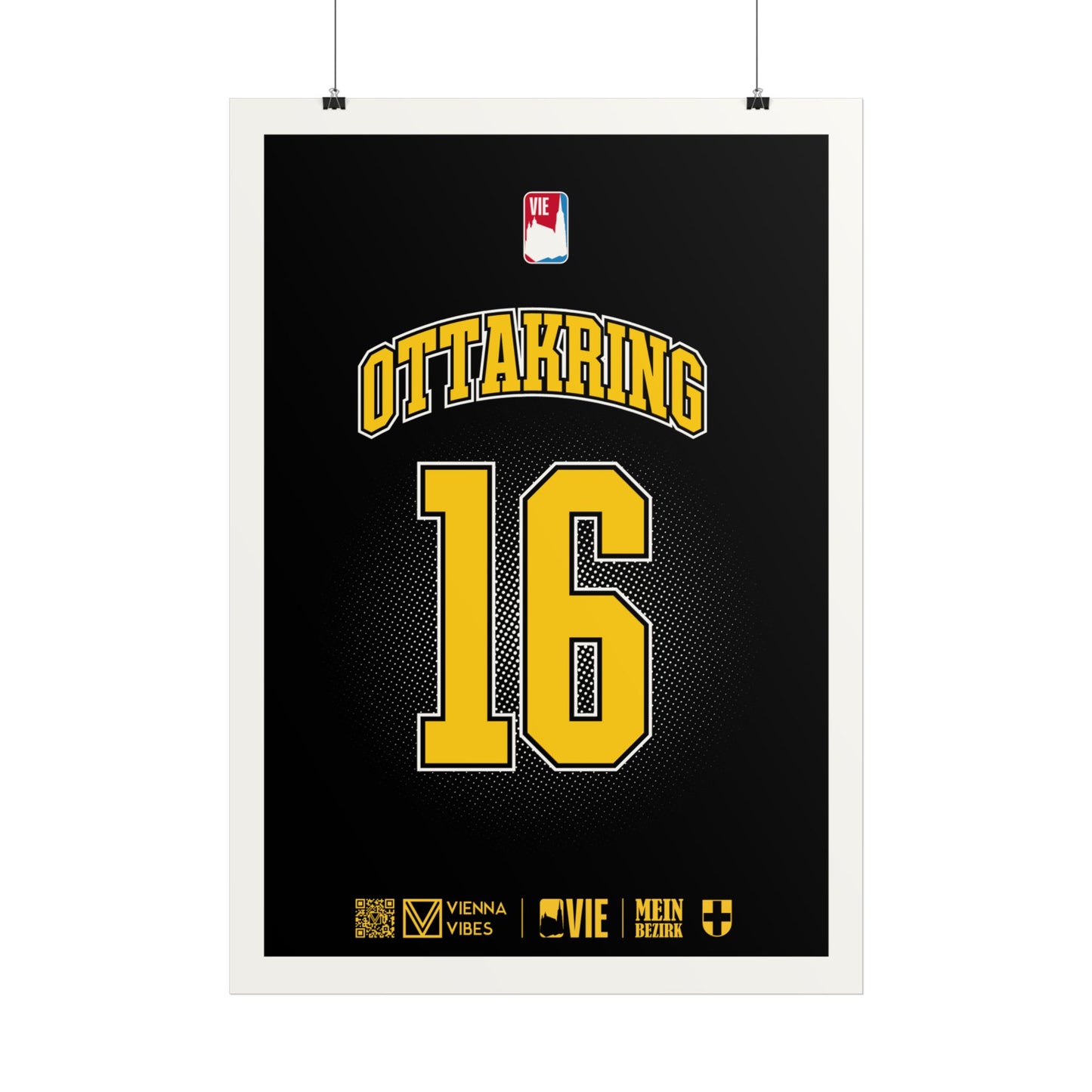 16 - Team Ottakring - Trikot Art Print