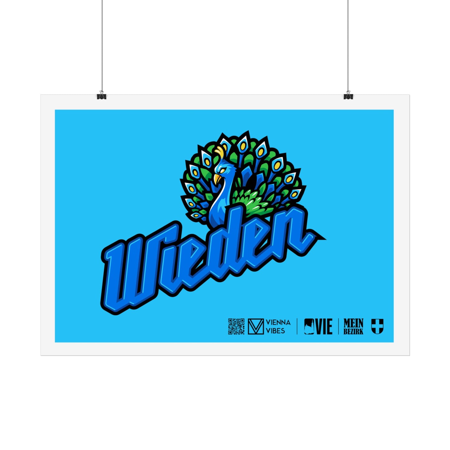 04 - Team Wieden Schriftzug Art Print