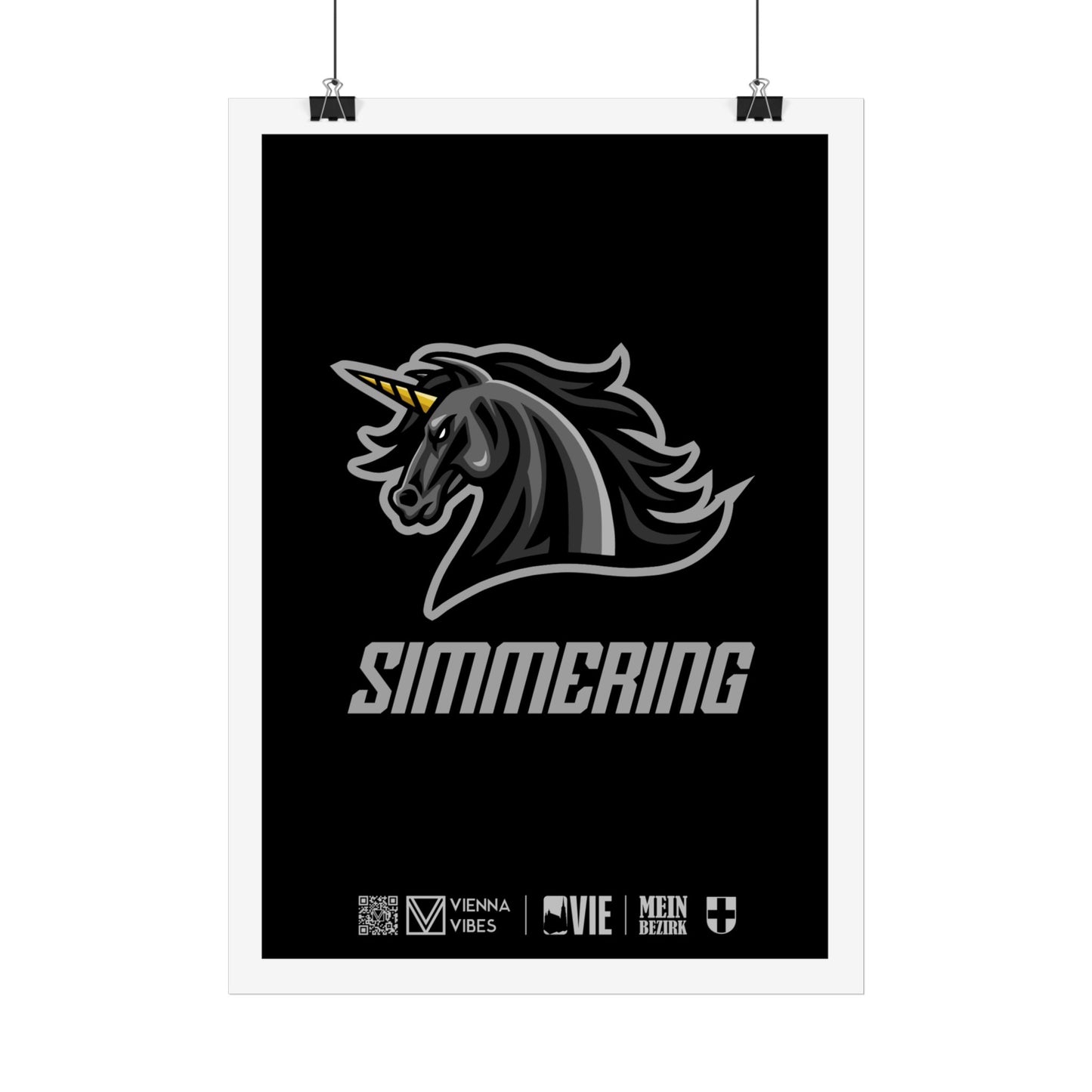 11 - Team Simmering Maskottchen/Logo Art Print