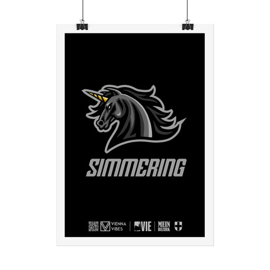 11 - Team Simmering Maskottchen/Logo Art Print